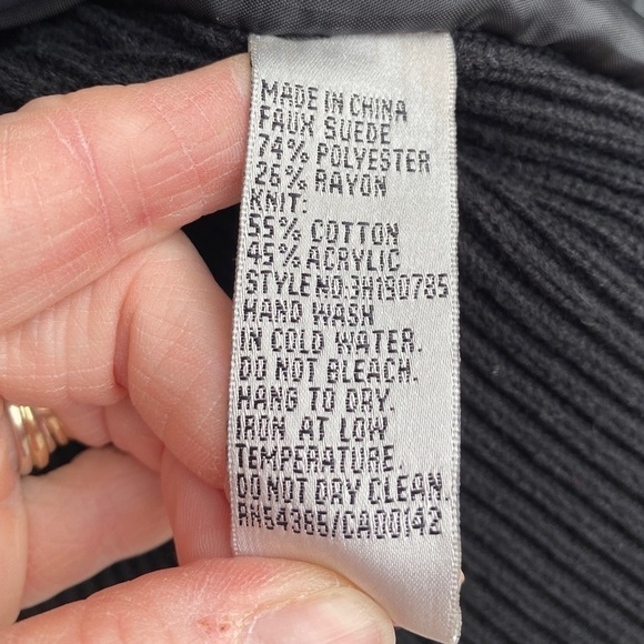Nygard Faux Suede Toggle Front Jacket Size XL - Picture 8 of 8